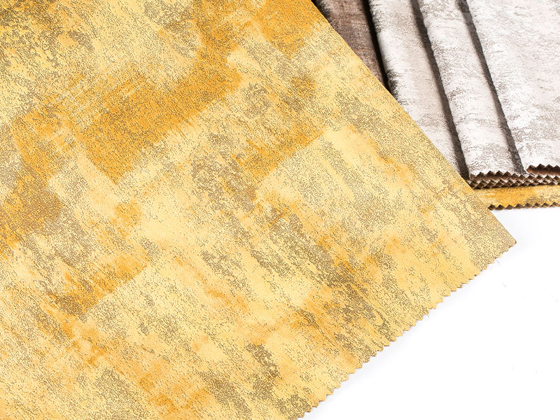 Premium quality dyed laminated velvet fabric, smooth and lustrous texture