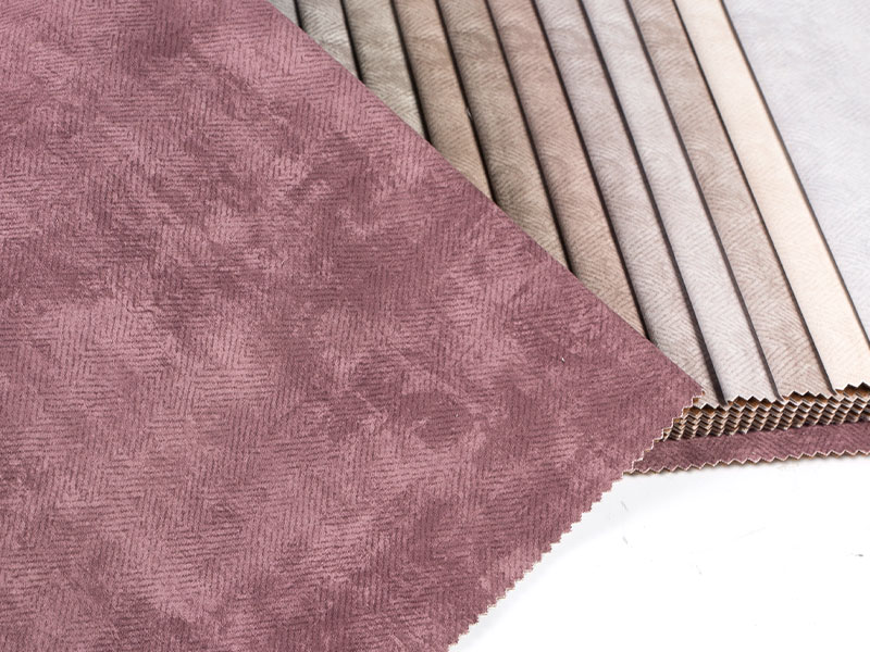 Elegant printed velvet laminate fabric: Enhance your décor with style