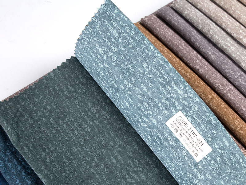 Premium-grade printed velvet laminate fabric: Elevate your projects with distinctive style