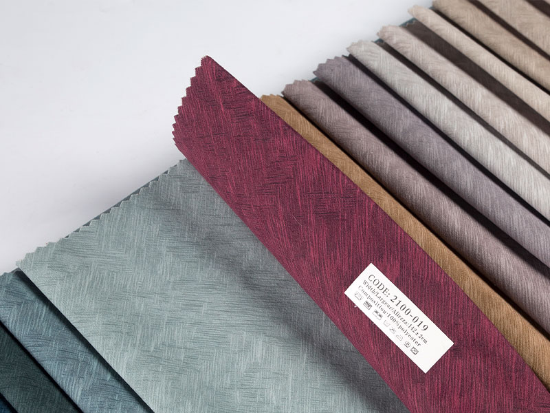 Premium printed velvet laminate fabric: Vibrant patterns, soft texture