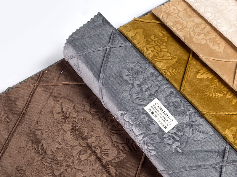 Customizable velvet quilted fabric - create unique designs for your home