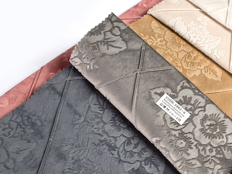 Customizable velvet quilted fabric - create unique designs for your home